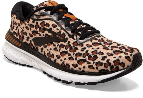 cheetah print athletic shoes.